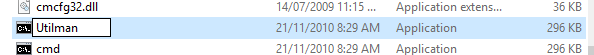rename cmd.exe to Utilman.exe